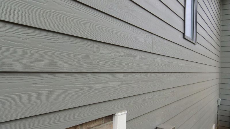 Fiber Cement Siding in Residential Project