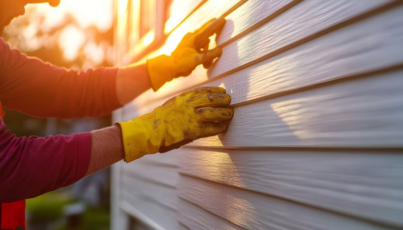 Vinyl Siding Repair - Final Touches