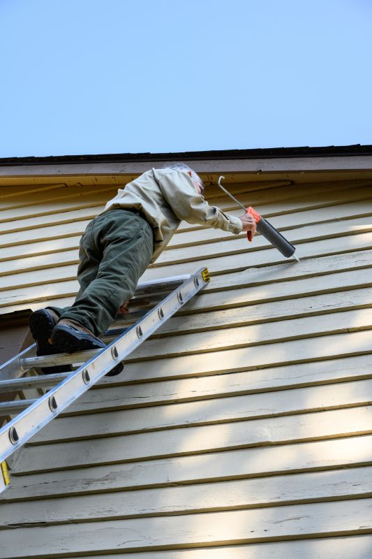 Vinyl Siding Repair - Sealing and Finishing